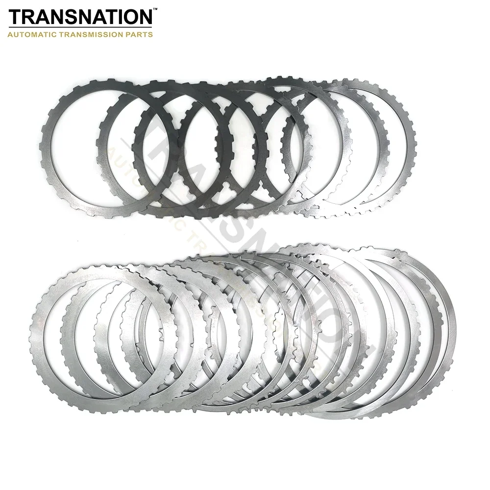 Transnation TF60-SN TF61-SN 09G 09K Auto Transmission Steel Kit Clutch Plates Fit For VW Tuan Magotan W129881A