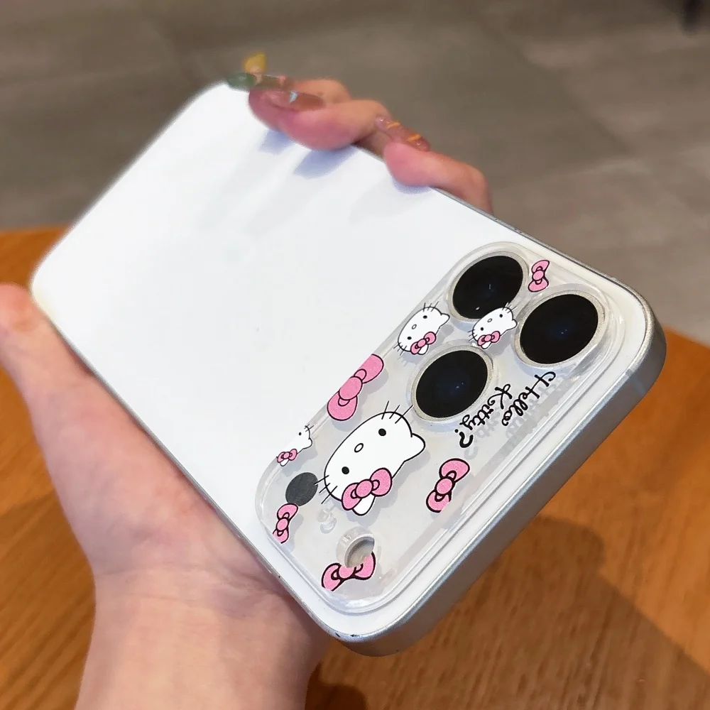 لطيف الكرتون كاميرا حامي عدسة فيلم آيفون 15 16 17 برو ماكس HD زجاج واقي ل 14Plus 13 غطاء كامل #3