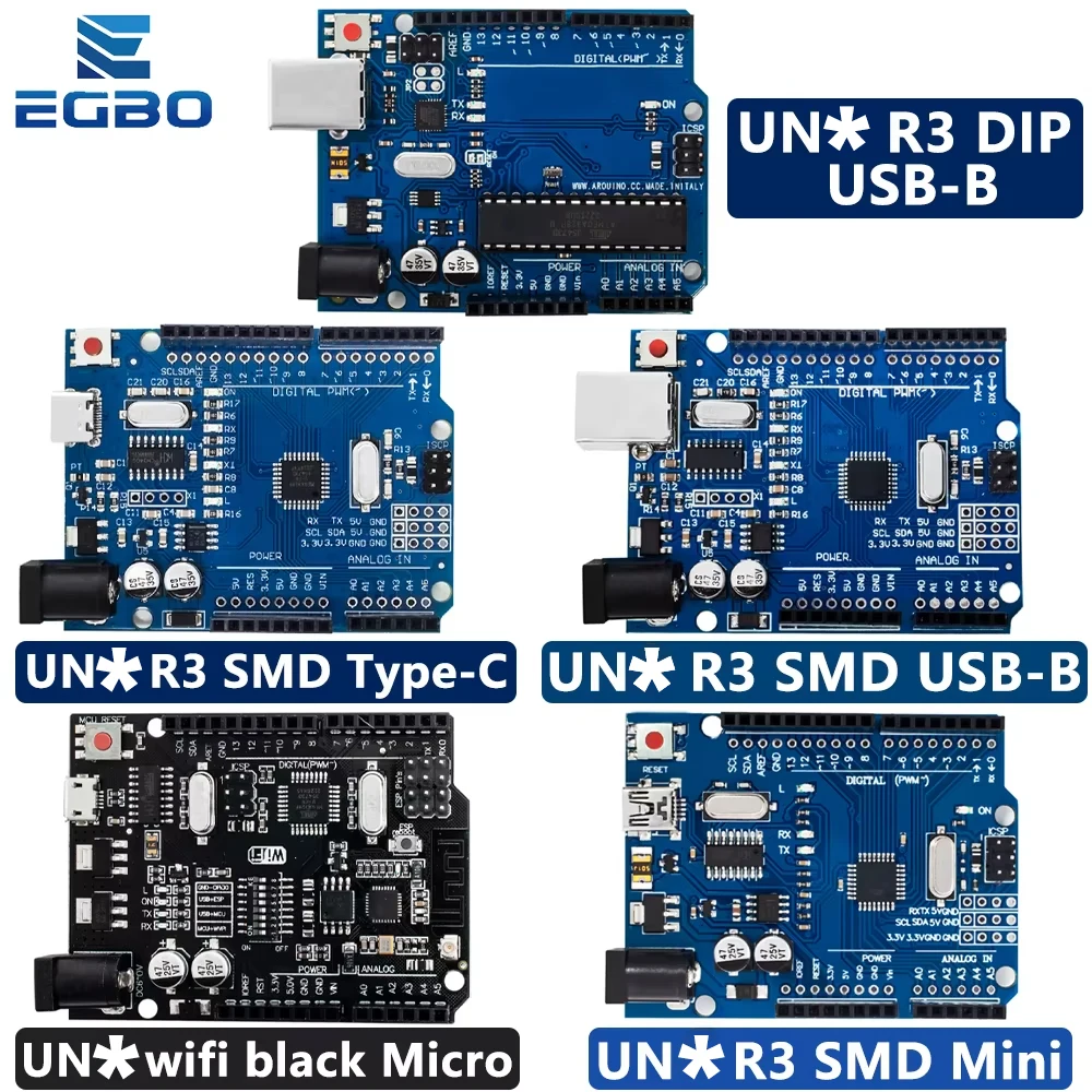 ل UNOR3 ATMEGA16U2/UNO + WiFi R3 الأصلي ATMEGA328P رقاقة CH340G لاردوينو UNOR3 مجلس التنمية لWeMos ESP8266