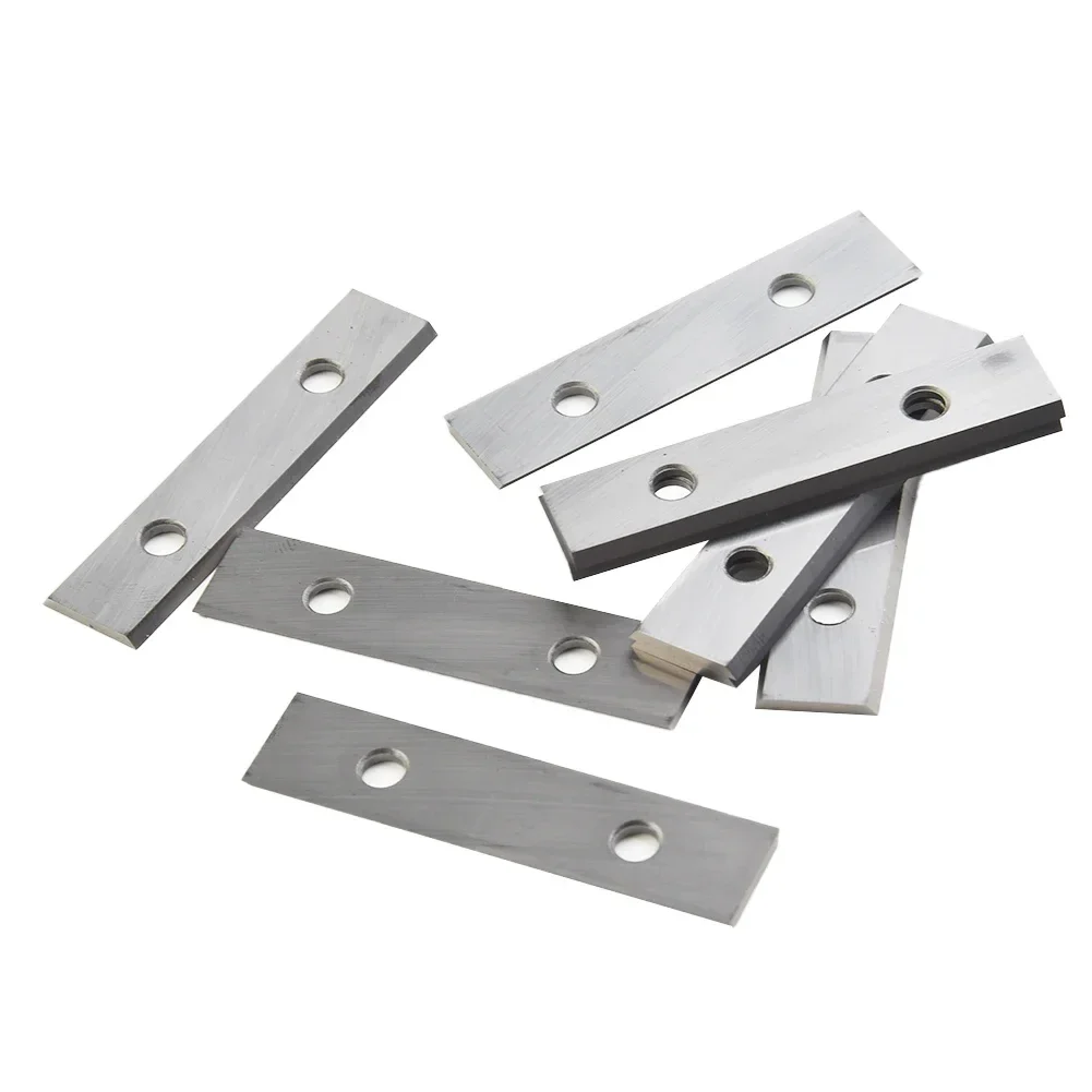 Square 50x12 For X1.5mm Carbide Inserts Cutter Blades Paint Scraper Blades 10Pc Fit For Wood Surfacing Planing Cutterheads