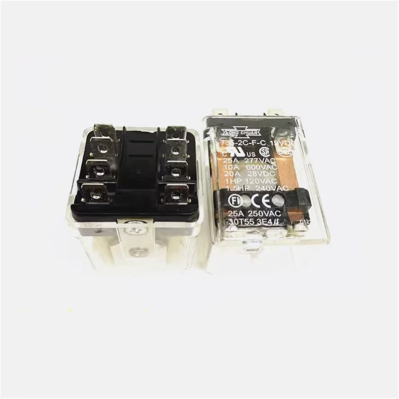

HOT NEW 735-2C-F-C 735 2C F C 7352CFC 12VDC DCV12 12V 25A 8PIN relay