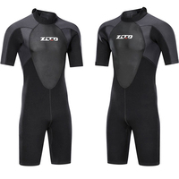 3MM Neoprene Men Diving Suit Short-sleeved One-piece  Snorkeling KiteSurf Suit Sun Protection Warm Cold-proof Protection Clothes