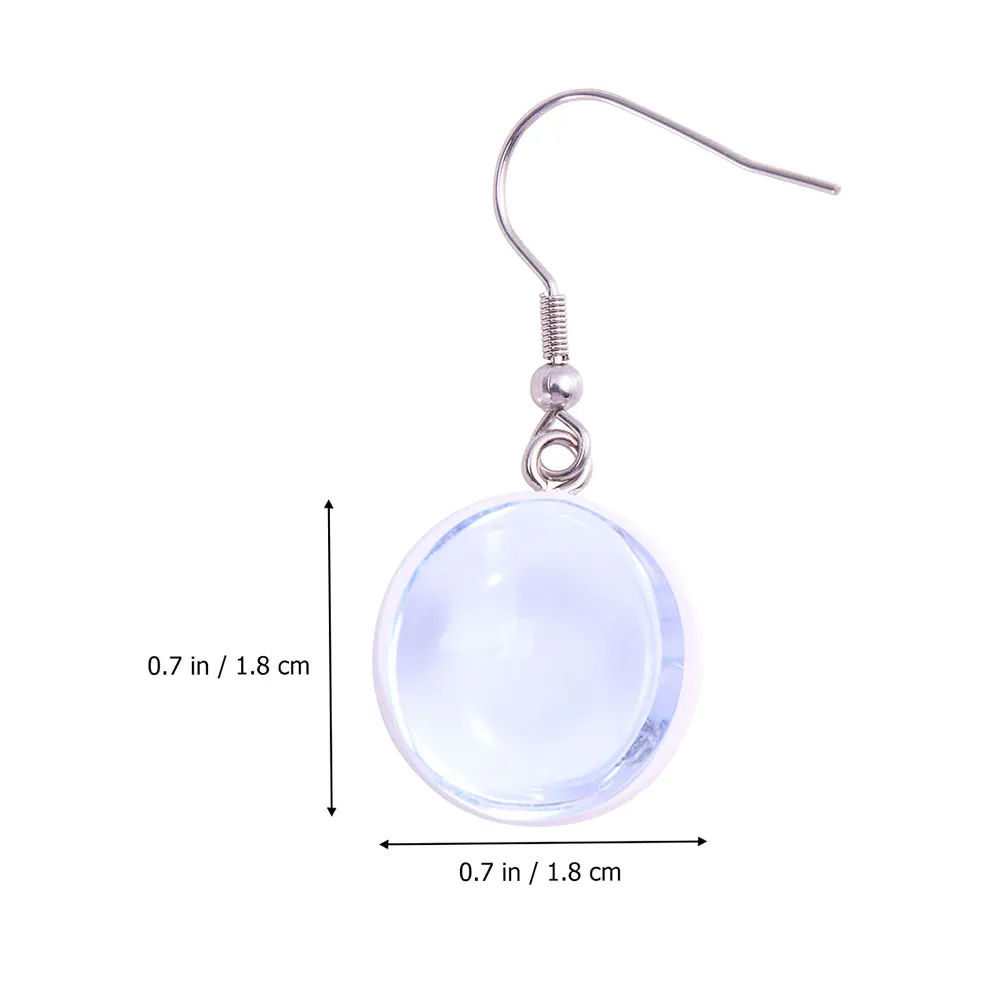 

114 pcs Gemstone Setting Patch Kit Stainless Steel Silver Plates 60 Time Glass Drops Diy Earring Craft Supplies Jewelry