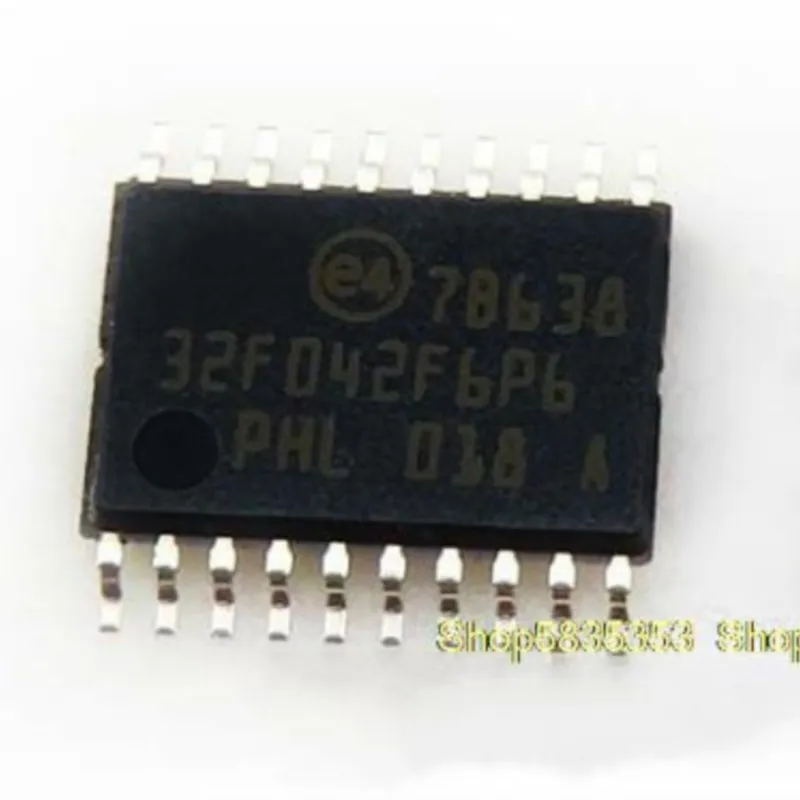 

10-100pcs New STM32F042F6P6 32F042F6P6 TSSOP-20 microcontroller chip