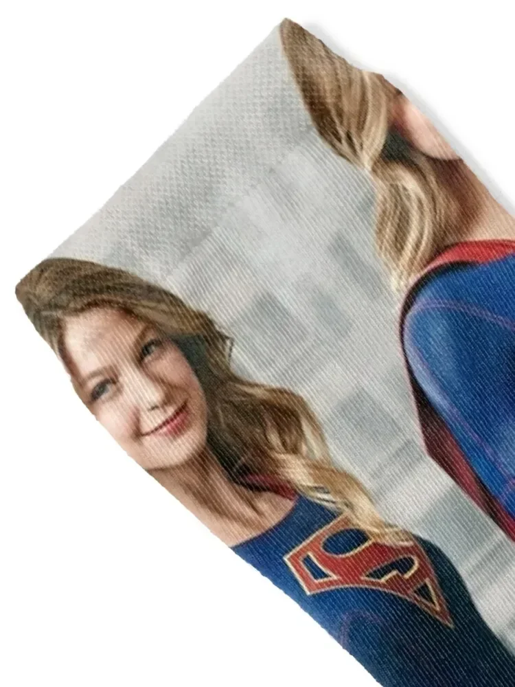 melissa benoist Socks basketball kawaii Stockings compression short Luxury Woman Socks Men's