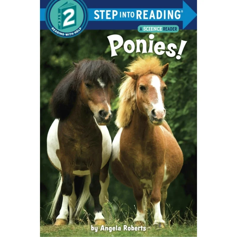 

Пошаг в чтение. Книга ESP 2Ponies Roberts Angela Random House, США 9781524714406.