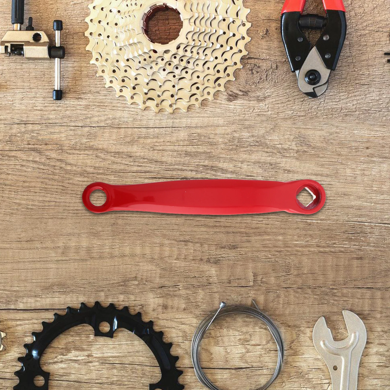 

Left Bike Crank Arm Durable Universal Mountain Fixed Gear Bicycle Bike Repair Replacement Bicycle Crank Cranks for Road Bikes