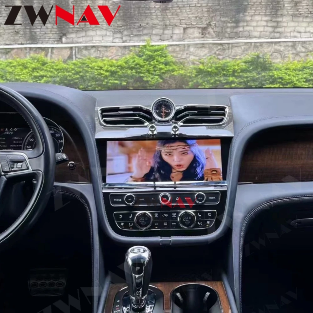 Android Car Radio For Bentley Bentayga Continental GT Flying Spur 2005-2019 DVD Multimedia Video Player Stereo GPS Navig Carplay