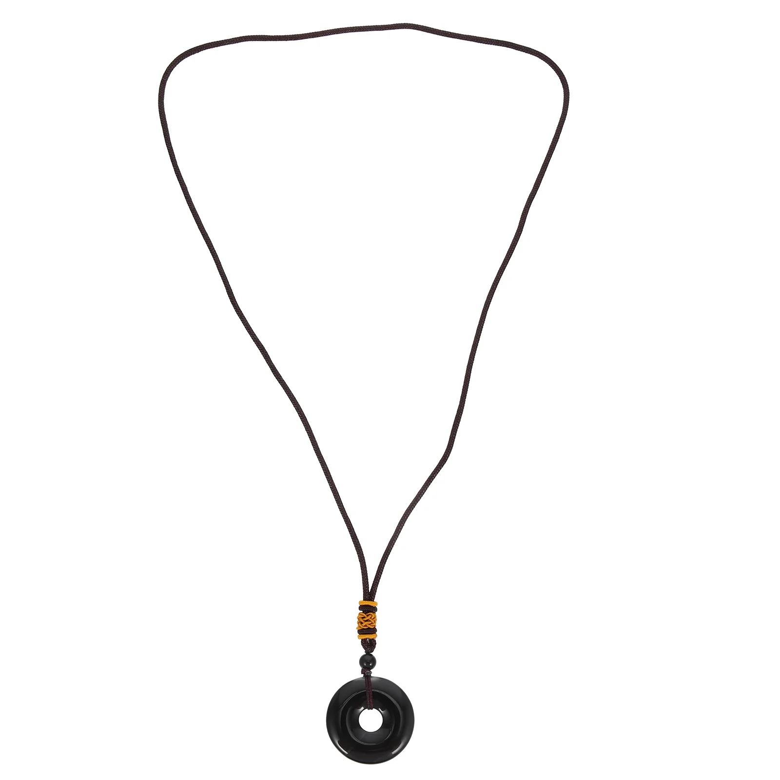 الرجعية السلام قلادة دائم الرقبة الديكور حجر قلادة الخرز الطبيعي الأزياء والمجوهرات القلائد العصرية الهدايا