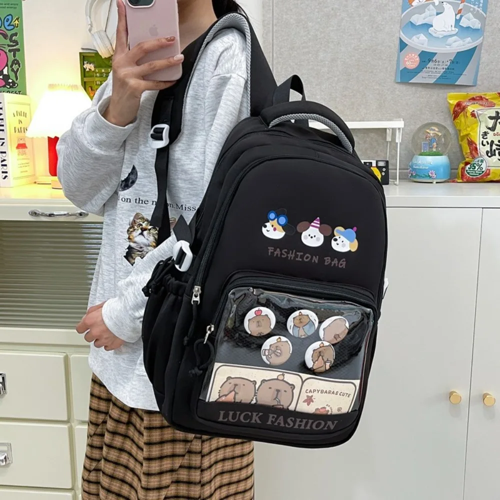 

Маленький стильный рюкзак для девочек: для средней и начальной школы, многофункциональный и практичный, с высоким качеством.