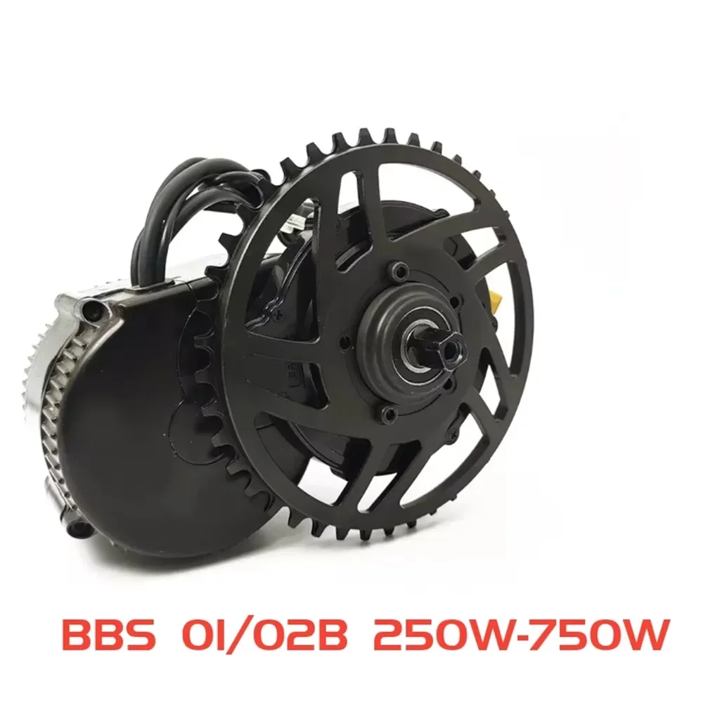 GUSTAVO E-Bike Kettenblatt für BAFANG BBS01 BBS02 Mittelmotor Kettenrad 36/38/40/42/44/46/48/52T Kettenblatt – Detail 1