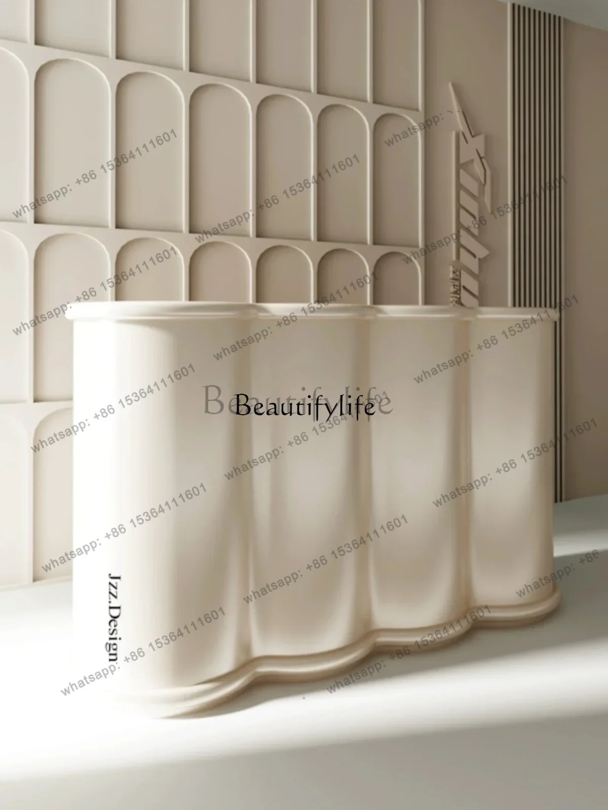HJ  French Cream Style Clothing Fashion Shop High-End Beauty Club Manicure Front Desk Niche Shop