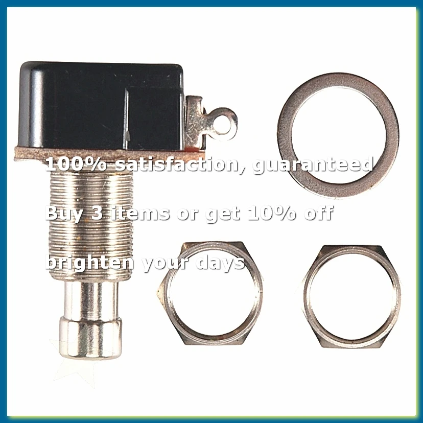 Momentary Push Button Foot Switch 2 Pin SPST for Guitar Pedal Effects