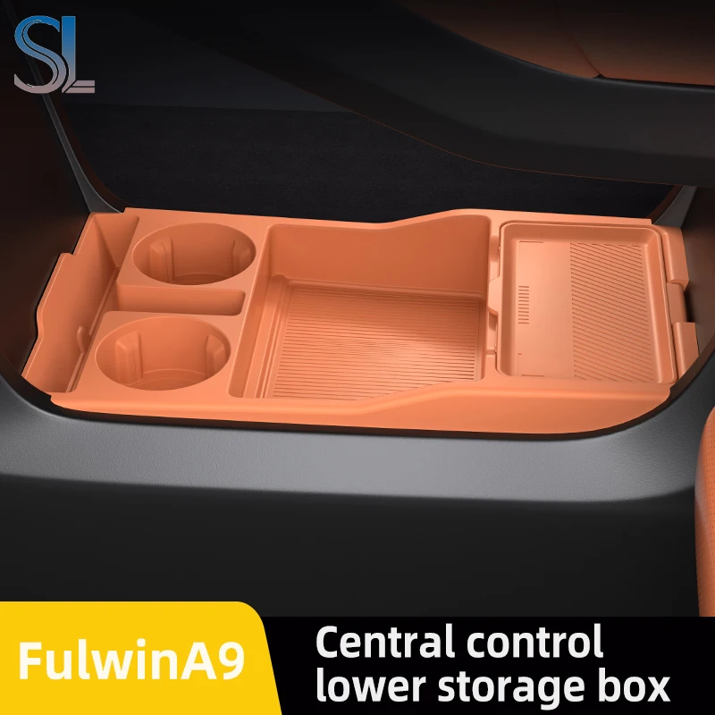 

For EXEED Exlantix ES7 CHERY A9 2025 2026 Storage Box Center Armrest Hidden Box Cup Holder Organizer Interior Accessories