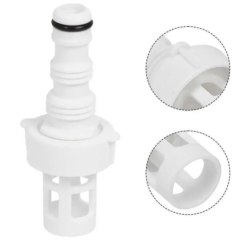 

Swimming Pool Drain Plug Connector Garden Pool Hose Adapter Efficient Ground Round Pool Hose Adapter Compact Sturdy Garden Hose