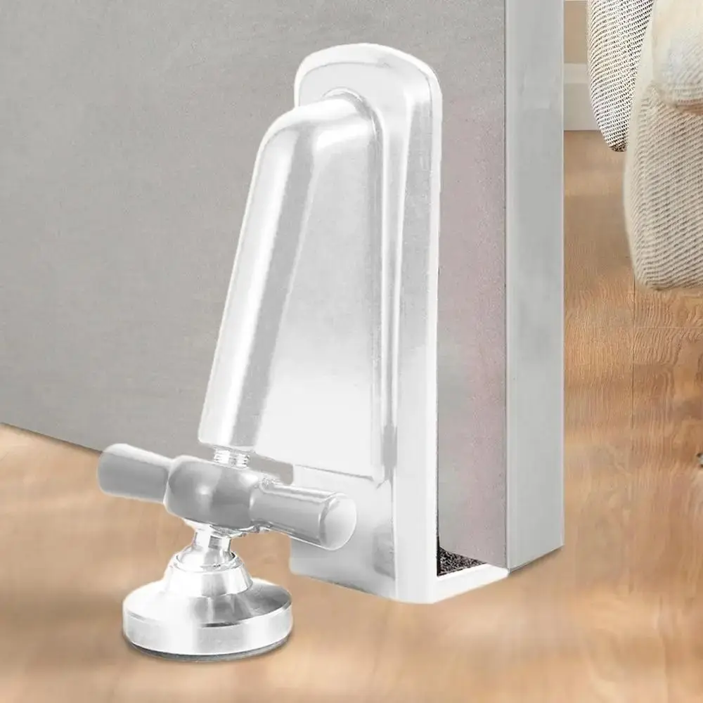 Multifunctional Anti-theft Alarm Door Stopper Self-Defense Non-punch Door Suction Portable Door Lock Door Rear Retainer Blocker