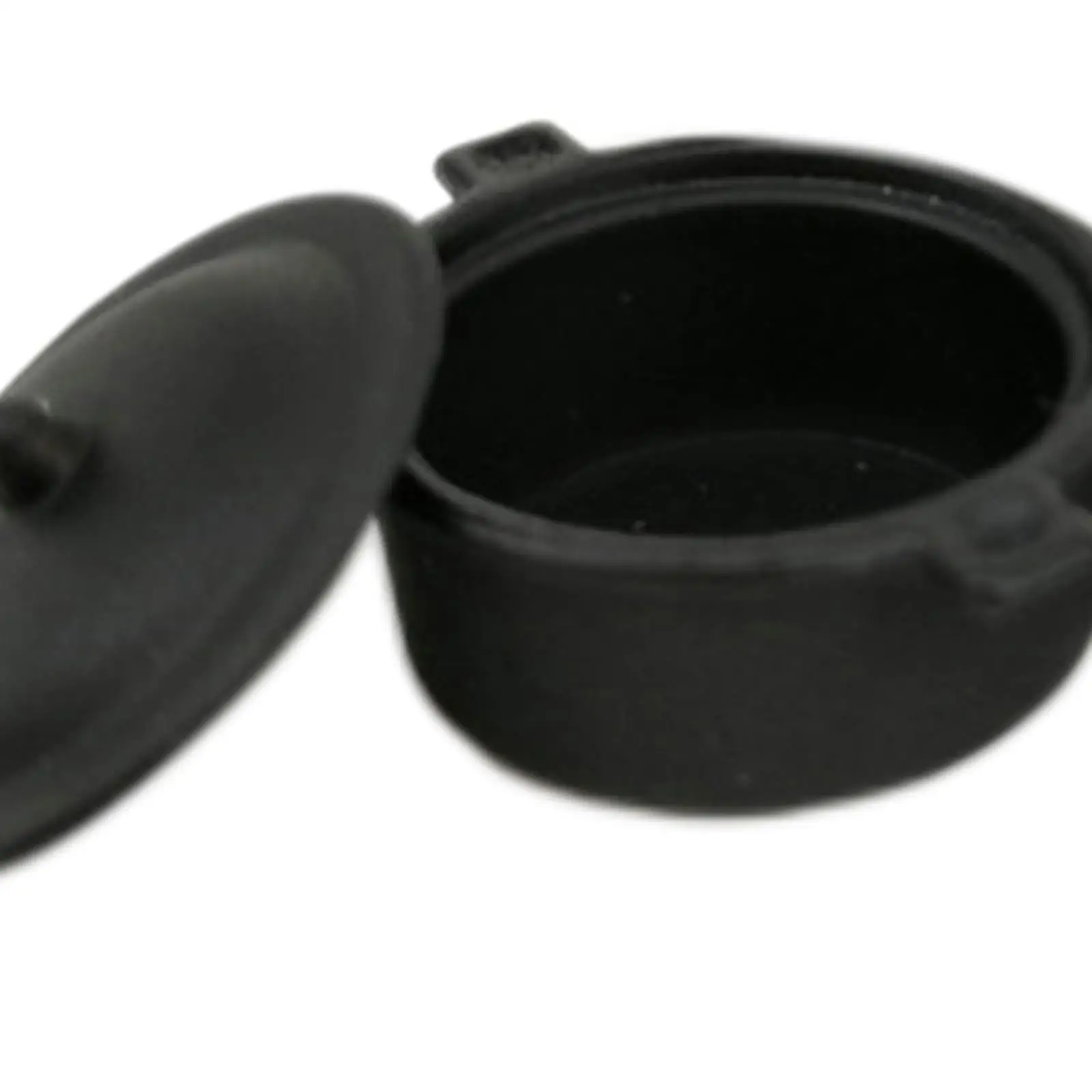 Dollhouse Miniatures Alloy Cooking Pot Set Kitchen Toys Furniture Model 1 12 Scale for Kids Pretend Play Decor