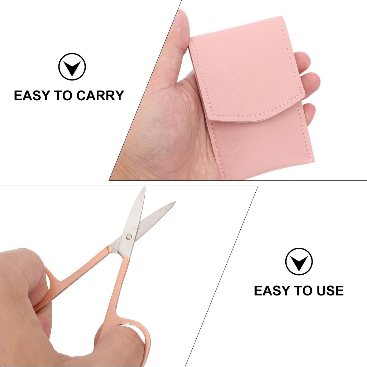 

Nail Clipper Set 1 Pc Nail Manicure File Eyebrow Tweezer Beauty Scissors Stainless Steel Durable Practical Storage PU