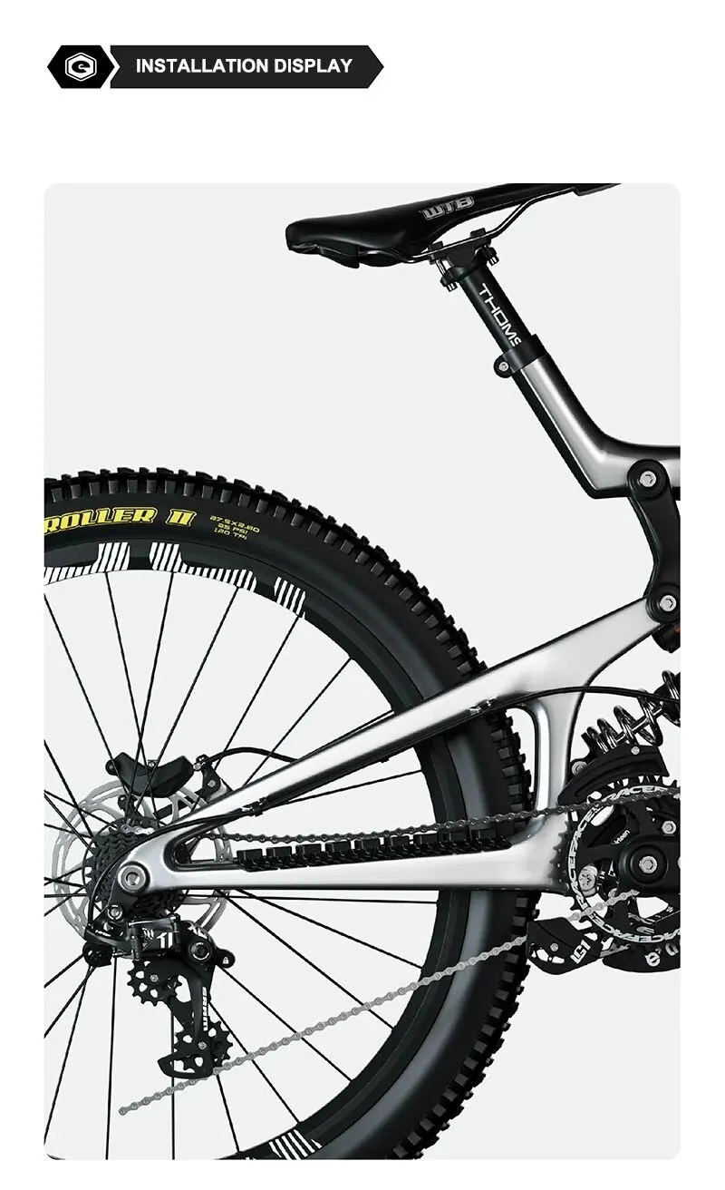 ENLEE 3D MTB Rennrad Silikon Kette Fahrrad Rahmen Wachen Selbstklebende Fahrrad Rahmen Abdeckung Schutz Für Scratch Zubehör – Detail 8