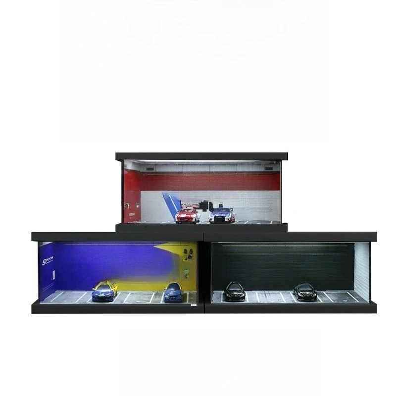 

Themed parking four-space lighting version assembly scene