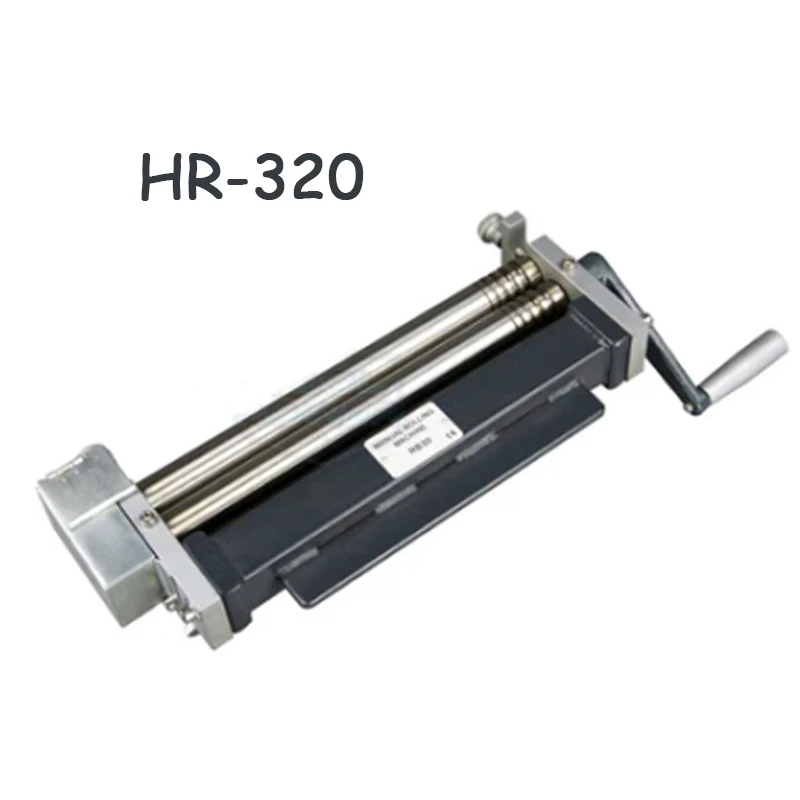 stainless steel plate rolling machine Manual rolling machine desktop steel plate / metal rolling processing machine HR-320