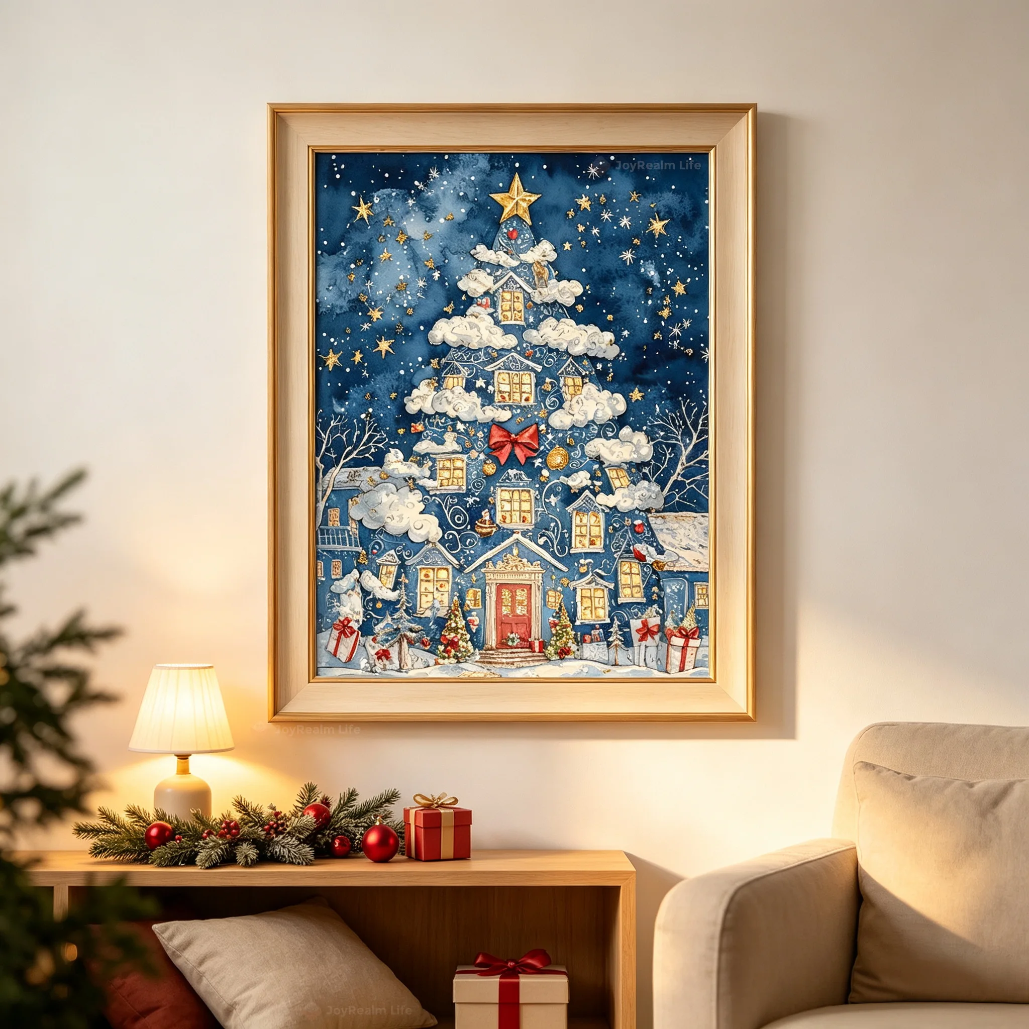 Psychedelic Starry Sky Art Wooden Puzzle Piggy Bank, High-Difficulty Brain-Teasing Stress-Relief Toy, High-Value Decorative Gift