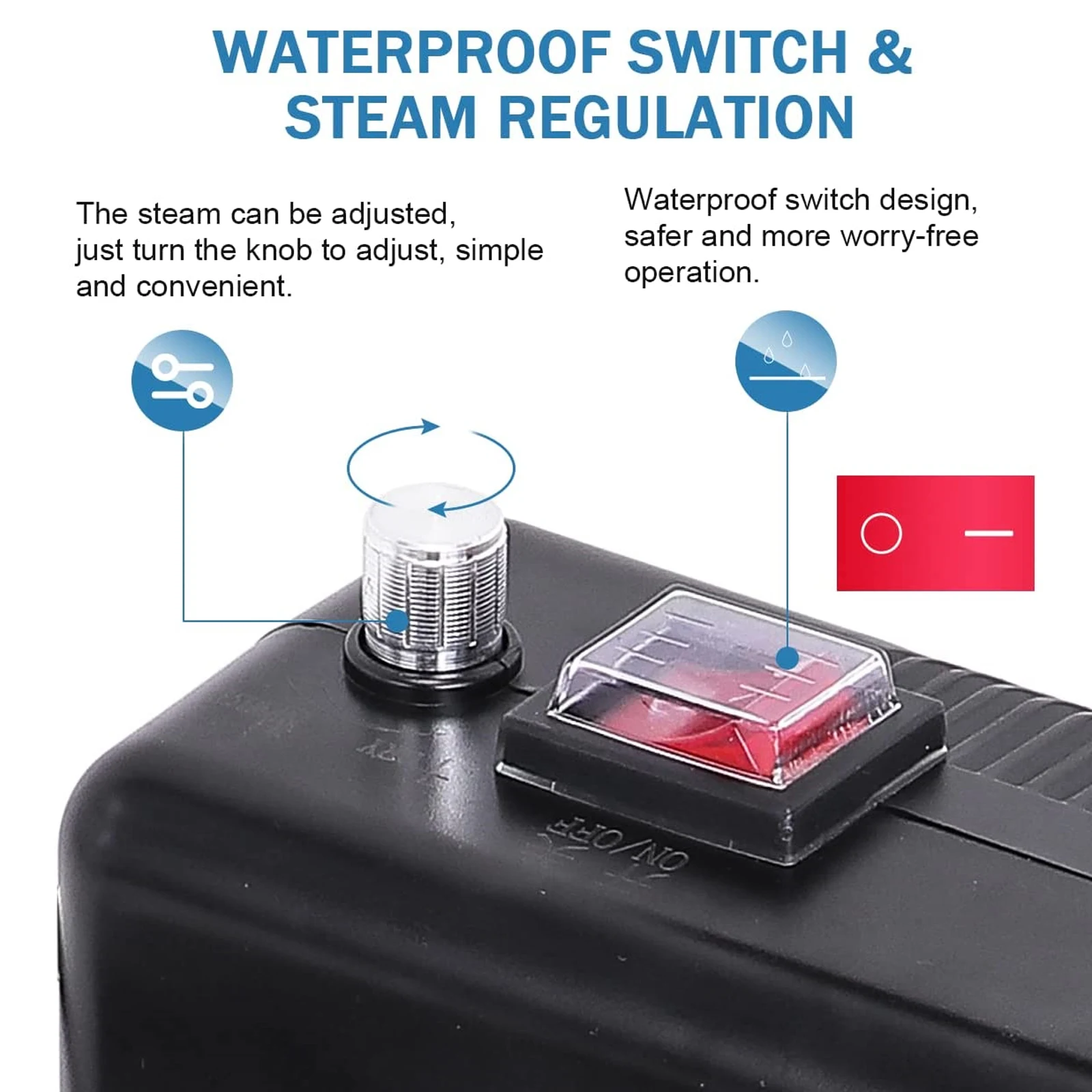 高温スチームクリーナー,2600W,110V,キッチン,フード,車用,家電