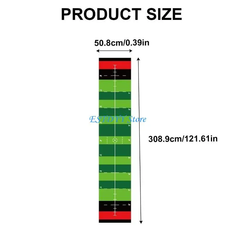 G6DE Golf Putting Green Accessorio per golf Tappetino per golf Tappetino per pratica da golf per interni, Tappetino per golf per