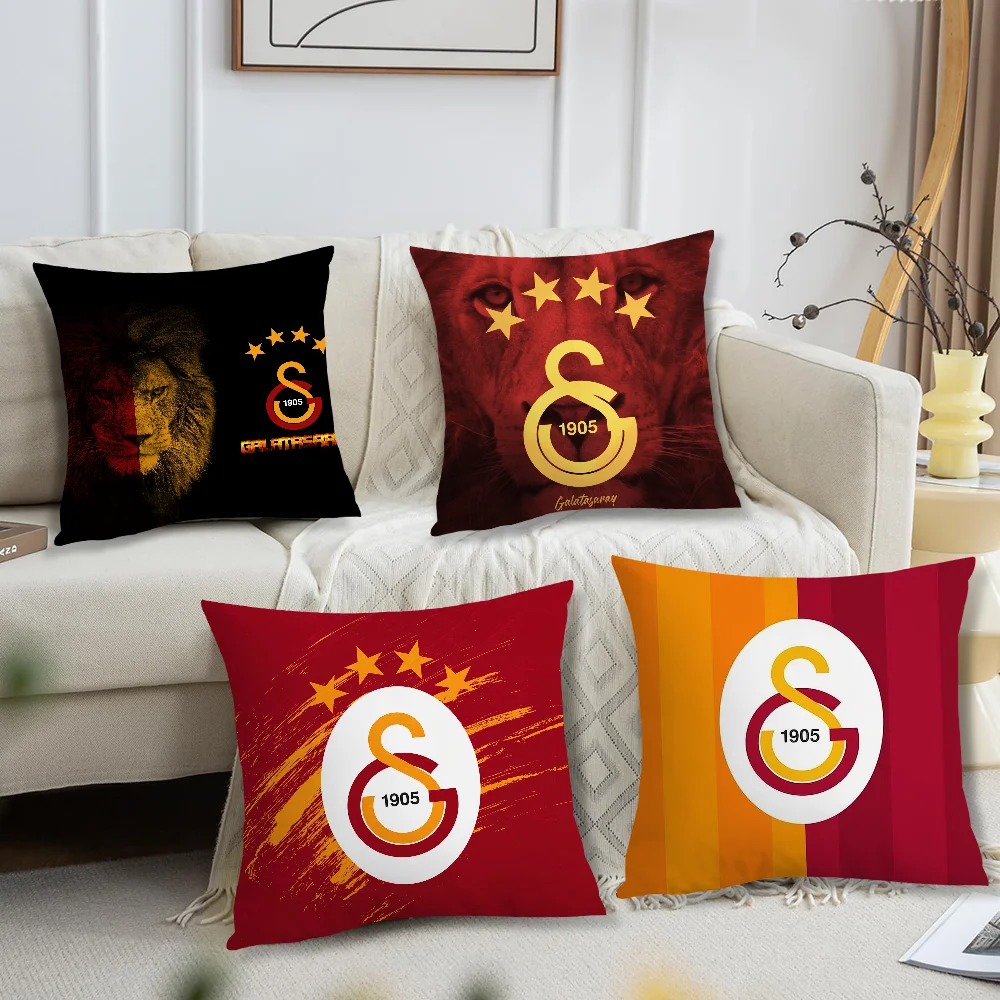 Cool G-Galatasarayss cushion cover Living Room Accent Couch Back Support Square Lounge Restful Nap Companion Pillow Case