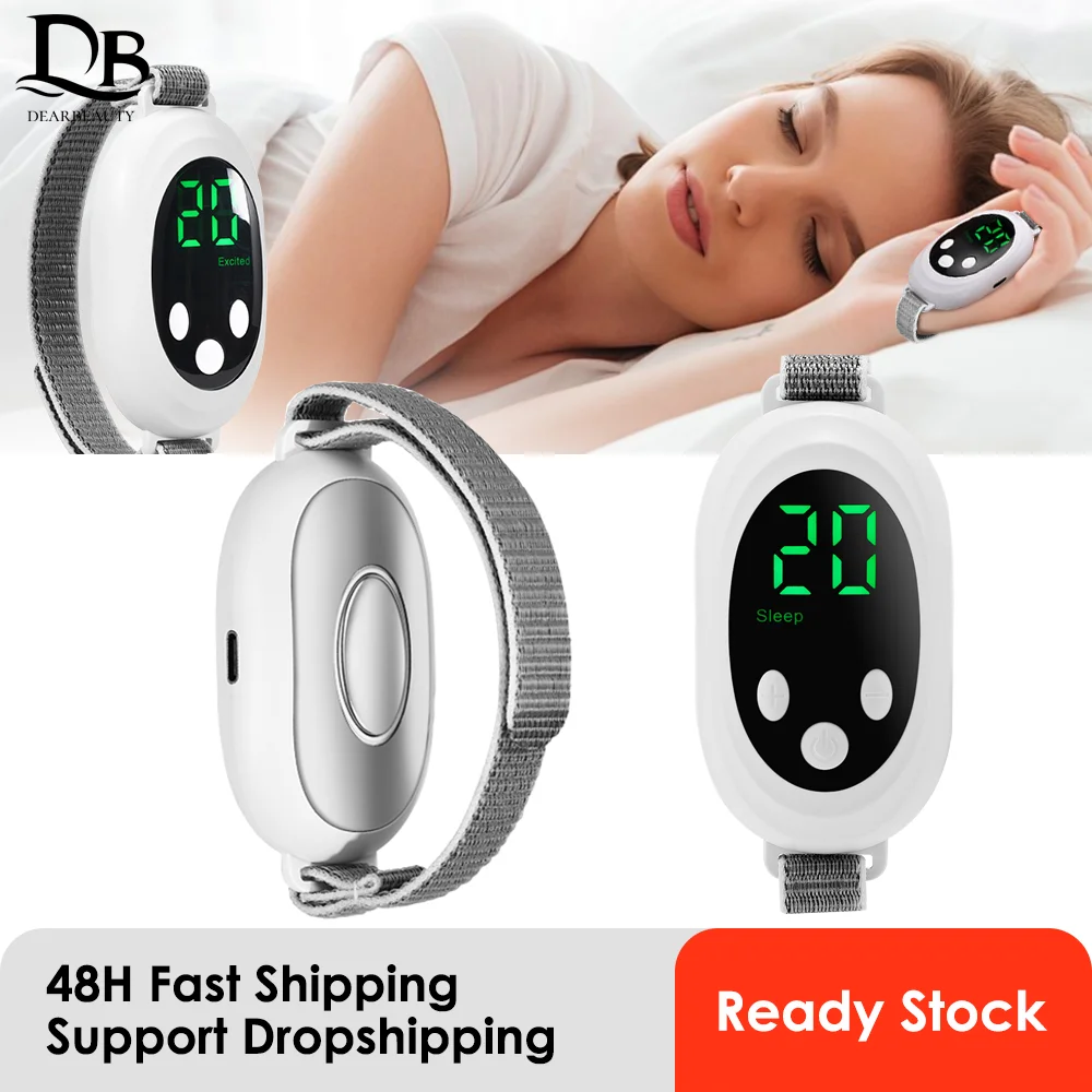 

Handheld Sleep Aid Device Relieve Insomnia Instrument Help Sleep Night Anxiety Therapy Relaxatio Pressure Relief Sleep Device
