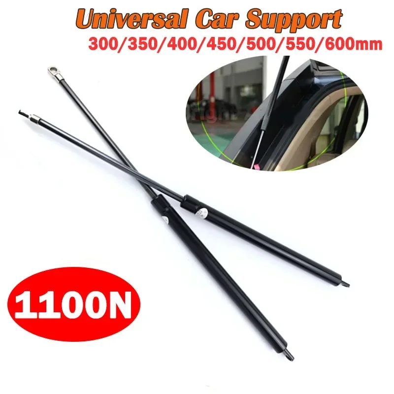 2X 1100N 300-600mm Shock Lift Strut Support Bar Gas Spring Lift Up Support For Storage Bed Car Bonnet Hood Tailgate RV Bus