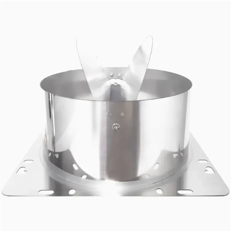 Stainless Steel Kitchen Range Hoods Check Valve 150/160mm Pipe Universal Air Outlet Range Hood High Temperature Resistance Parts