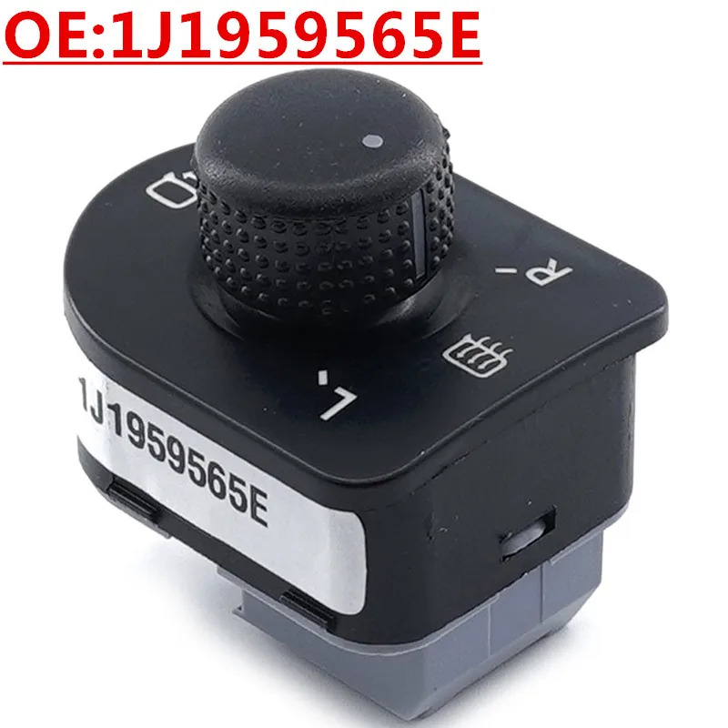 

OE:1J1959565E Automobile Accessories Reversing Mirror Electric Adjustment Switch Rearview Mirror Knob Switch For VW Bora/Golf