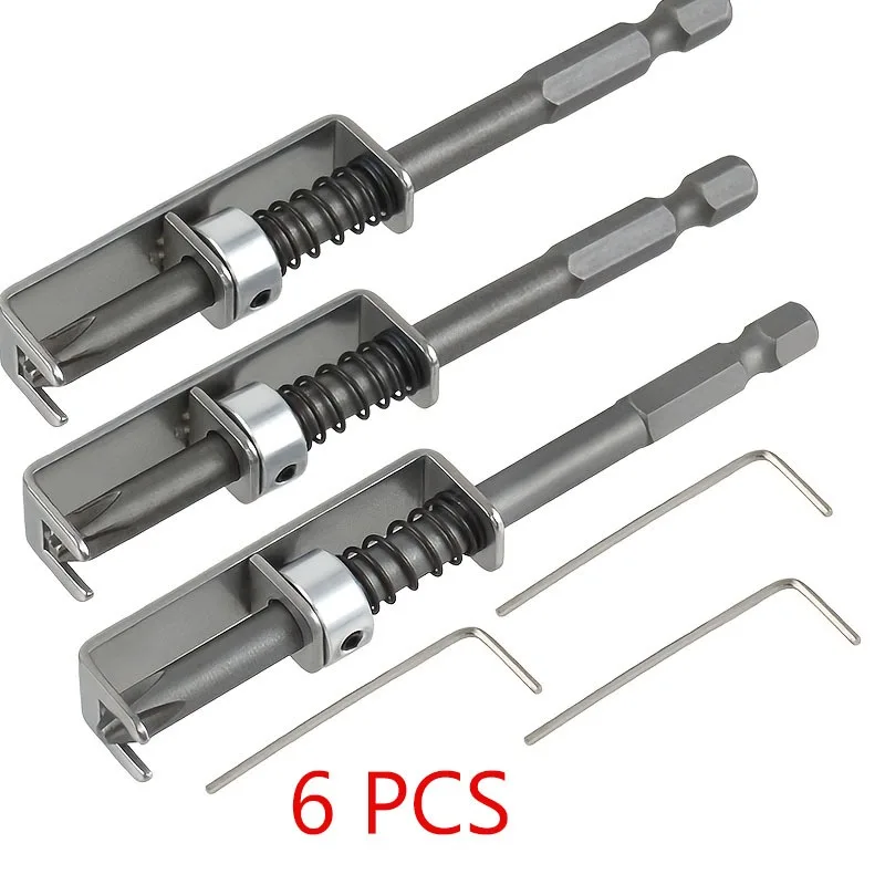 Screw Bit Holder Spring-Loaded Screw Holder Bit Retaining Adapter Tool Quick Release Attachment For Garage Repair Hardware Home