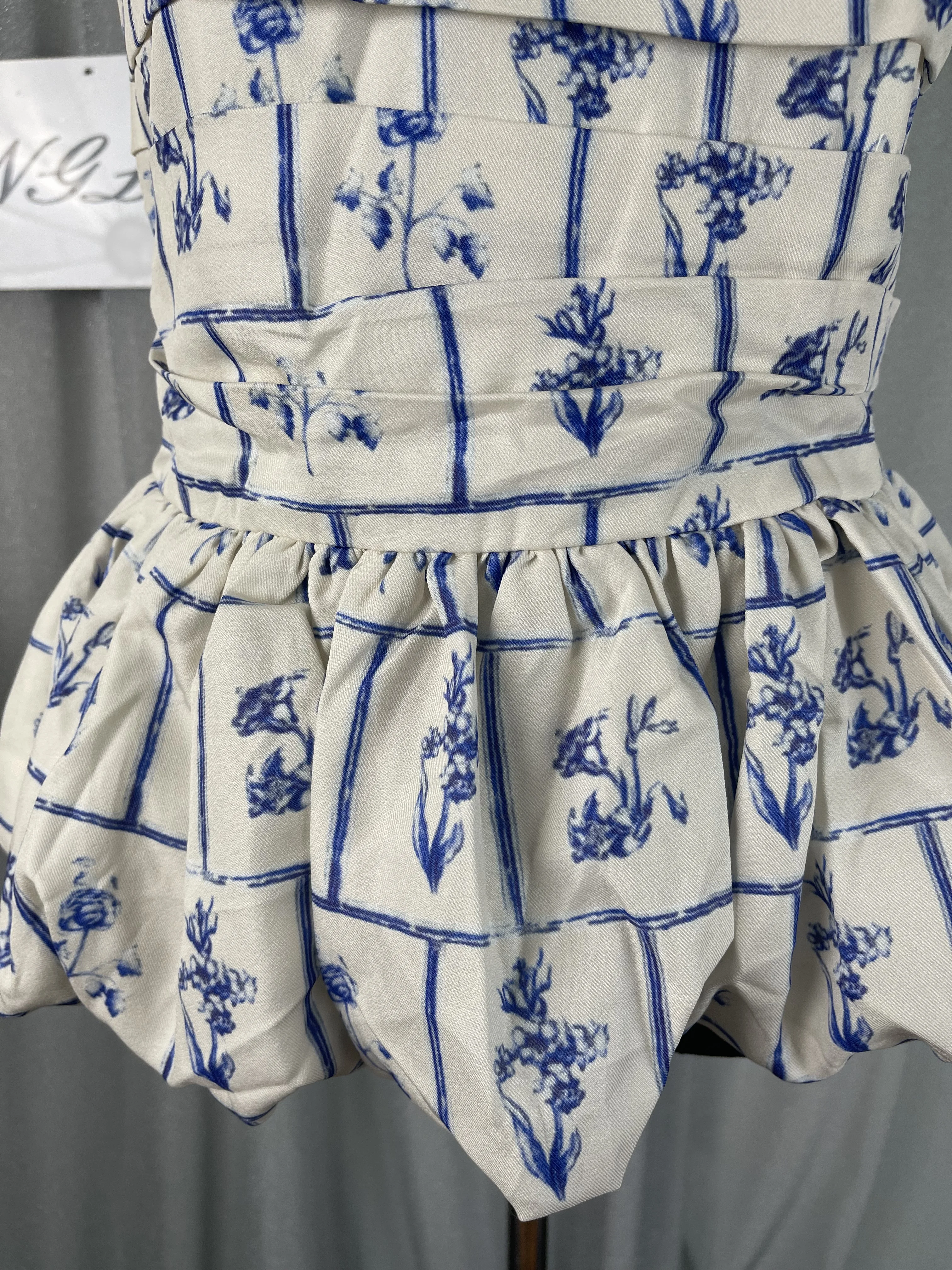 Minivestido Sexy sin tirantes y espalda descubierta para mujer, minivestido Retro con estampado Floral, vestidos de fiesta elegantes Vintage, traje de celebración para Club nocturno y cumpleaños