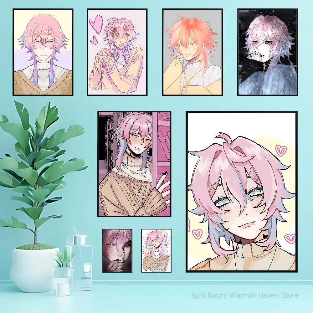 

Ren 14 Days With You Club Bar Paper Vintage Poster Wall Art Painting Bedroom Study Stickers