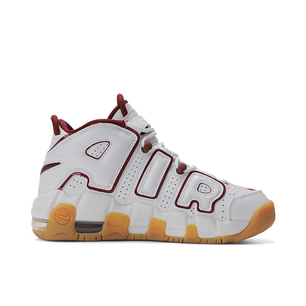 NIKE 2025 Kids AIR MORE UPTEMPO (GS) Children Basketball Sneakers FJ2846-100