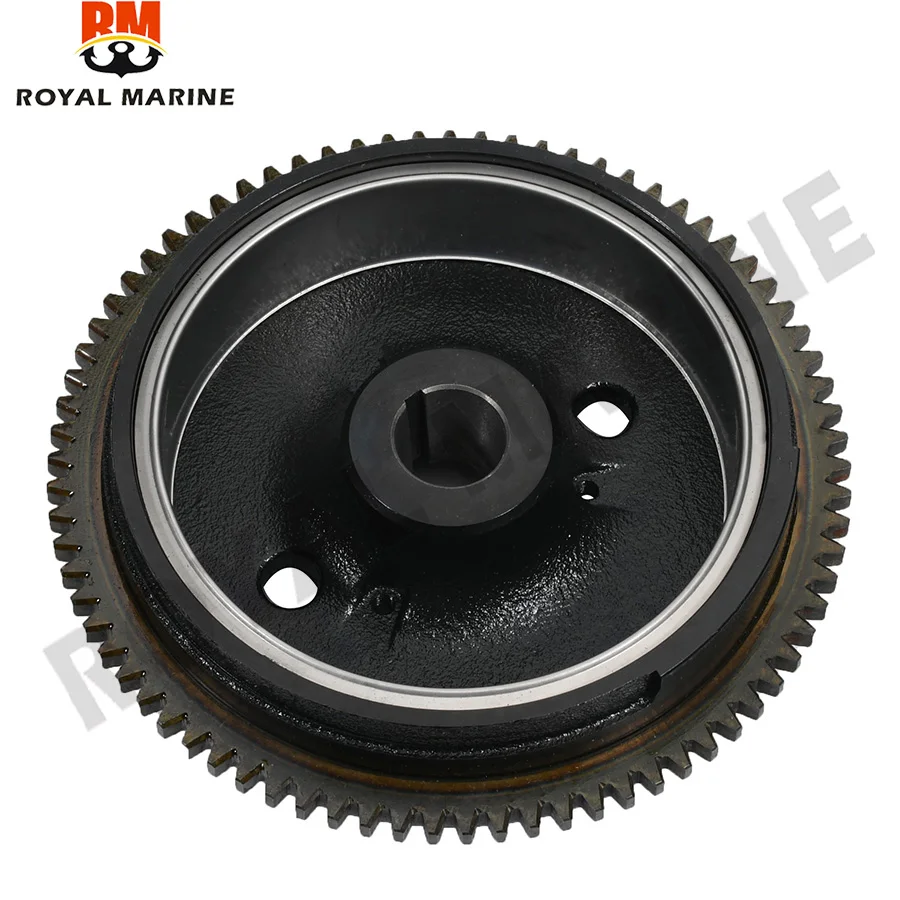 6AH-85550-10 Outboard Rotor Assy Electrical Fly Wheel For YAMAHA F15A Boat Motor 15HP 6AH-85550 6AH Seapro F20
