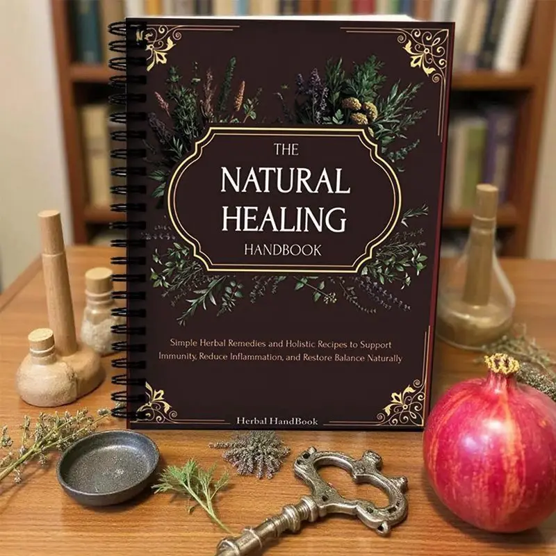 Manual of Natural Healing Herbs Herbal Health Formula Handbook Practical Health Notebook