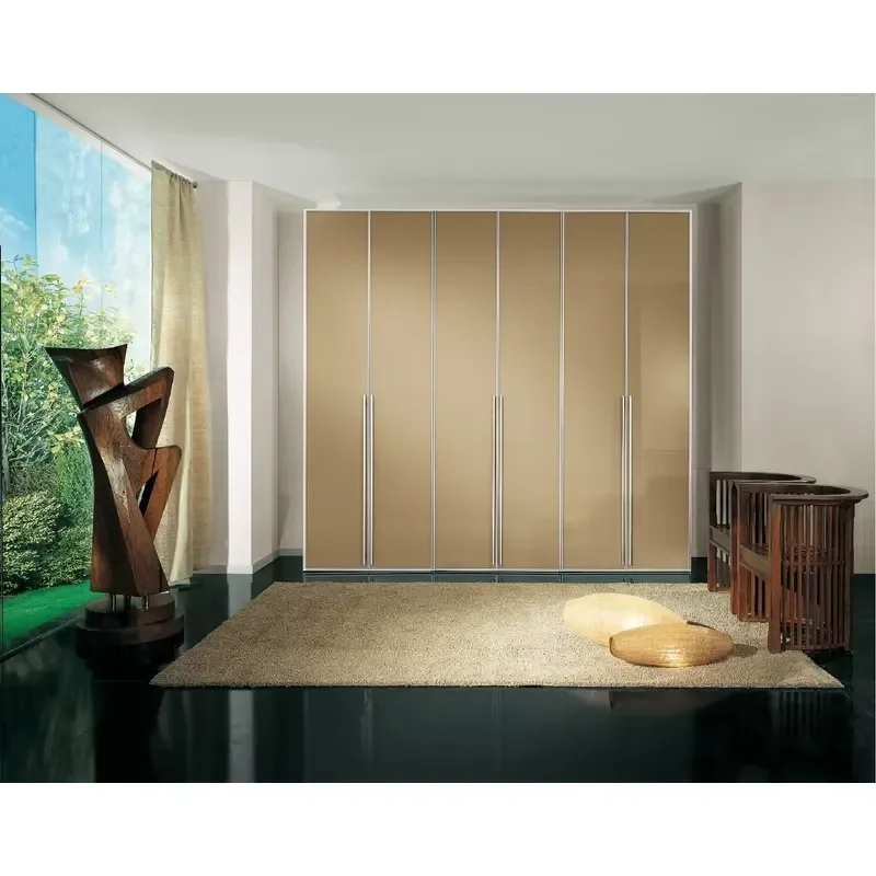 Factory Wholesale Wardrobe for Home Bedroom Simple Assembly Hanging Storage Lockers for Dormitory Rental Rooms
