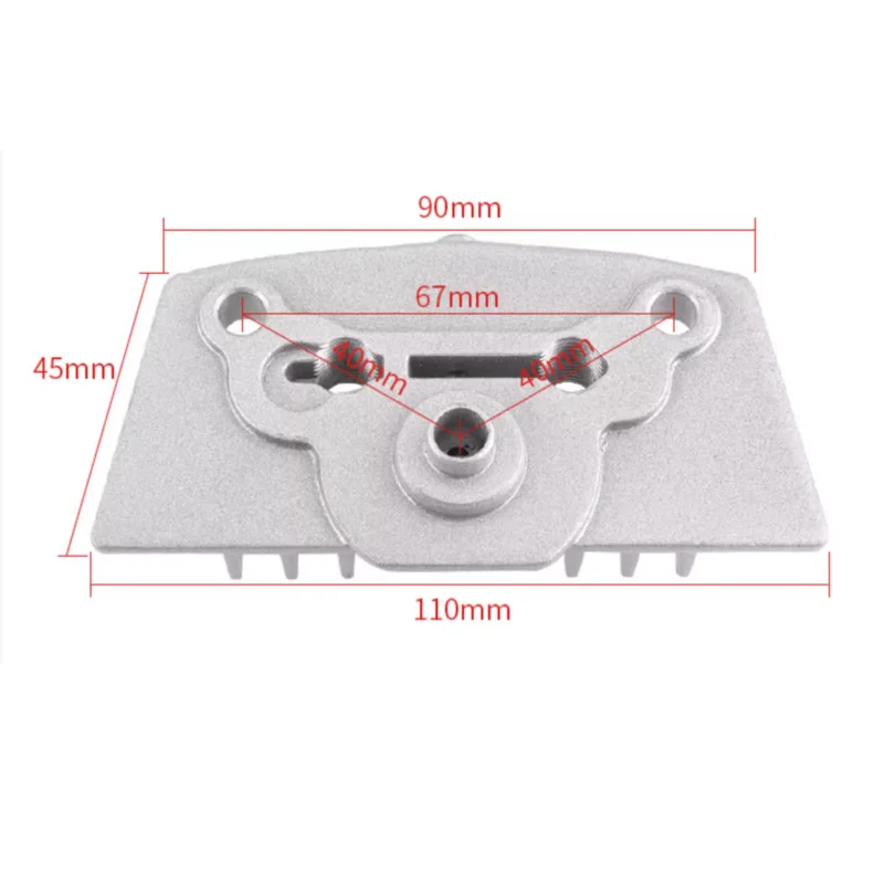 50cc 70cc 90cc 110cc Oil Cooler Adapter Engine Cylinder Cover Dirt Pit Bike Motorcycle ATV Quad Spare