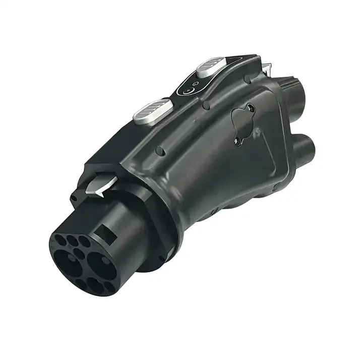 ADAPTOR PENGISI DAYA MOBIL LISTRIK PORTABEL CCS2 KE GBT