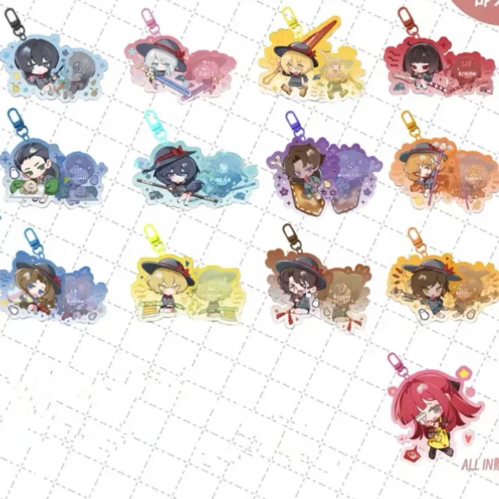 Porte-clés Anime Yi Sang pour femmes Faust ‌   Porte-clés en acrylique Man Limbus Company, pendentif, ornement, accessoires, cadeau pour ami