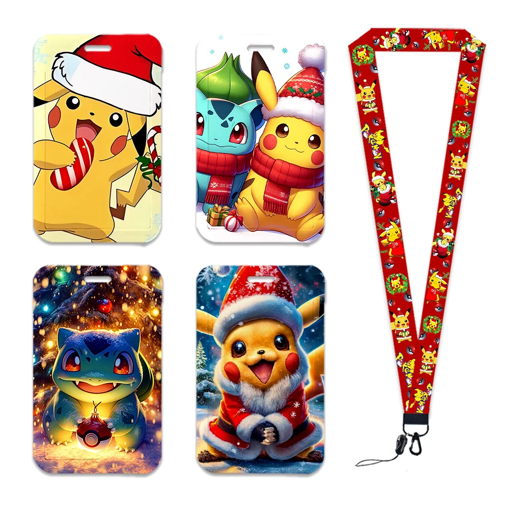 عيد الميلاد السنة الجديدة بيكا بطاقة حالة معرف شارة حامل حزام حافلة تمرير بطاقة الوصول غطاء زلة حامل بطاقة الائتمان البنك اسهم