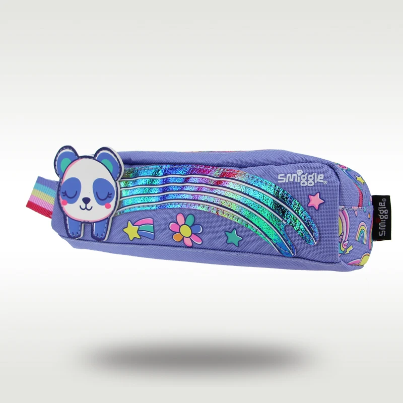 Australië Smiggle Originele Potloodtas Meisjes Kinderen Etui Regenboog Konijn Cartoon Schattige Briefpapier Tas Schoolbenodigdheden