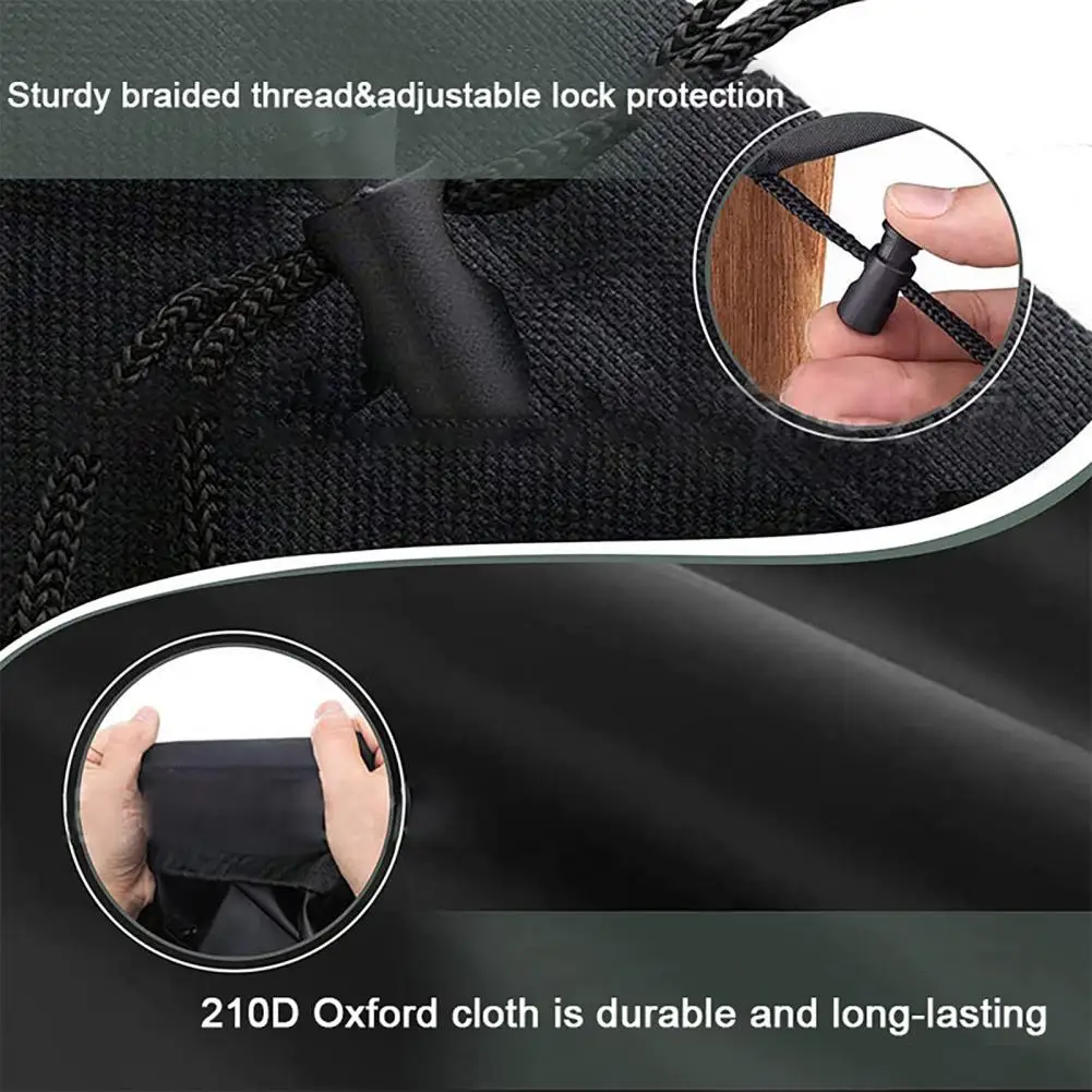 Snow-proof Furniture Protector Outdoor Furniture Cover Waterproof Oxford Fabric Furniture Cover Weather-resistant Outdoor Patio