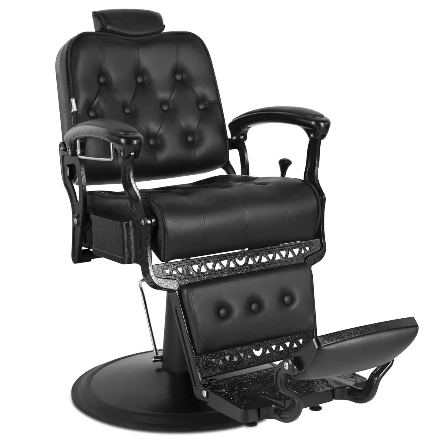 

Винтажное парикмахерское кресло, сверхмощные парикмахерские кресла для парикмахера, гидравлическое кресло с откидной спинкой для салона красоты, спа-оборудование, по индивидуальному заказу