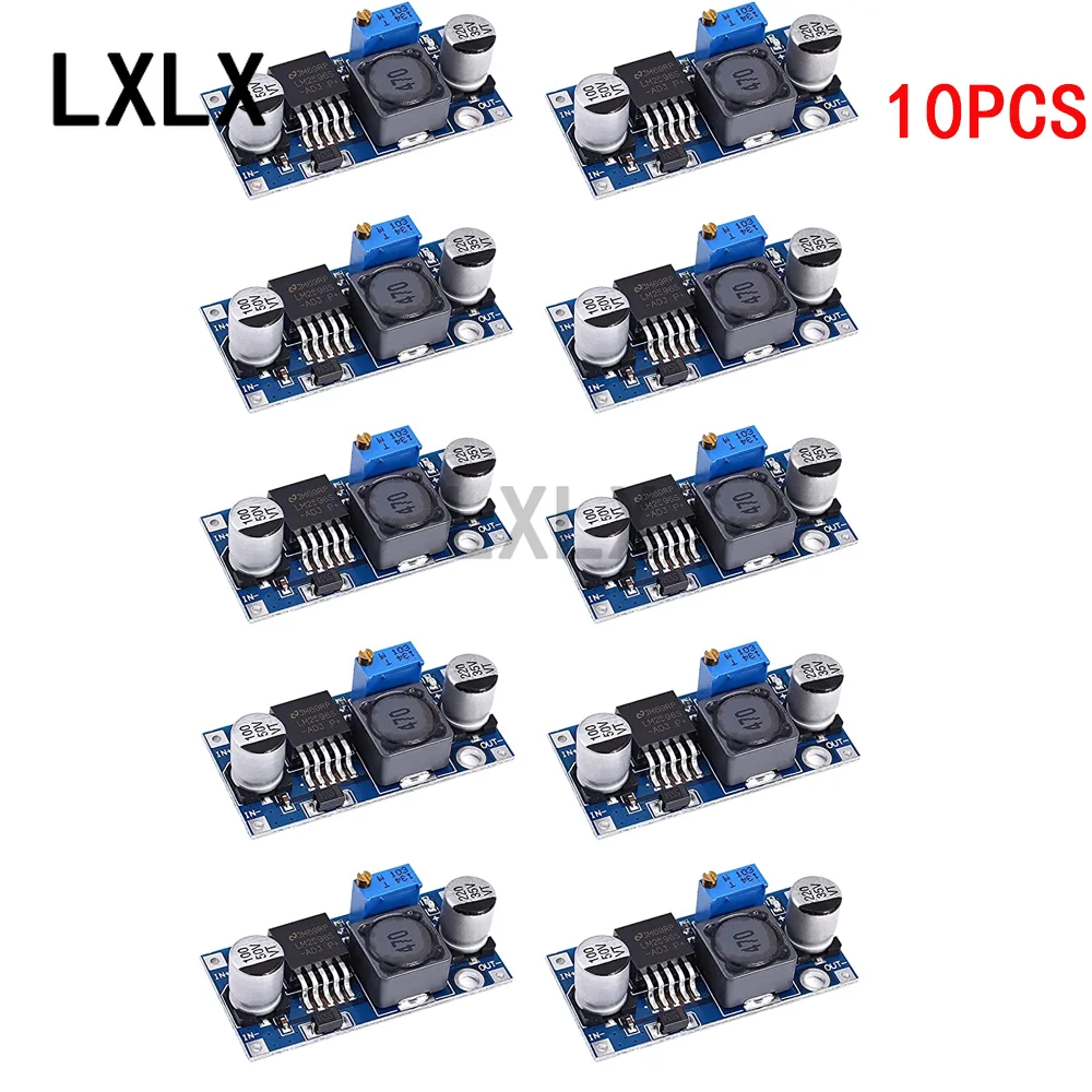 10PCS LM2596 DC - DC Buck Converter Voltage Regulator 3.0-40V to 1.5-35V Buck Converter Power Supply Step Down Module 2596