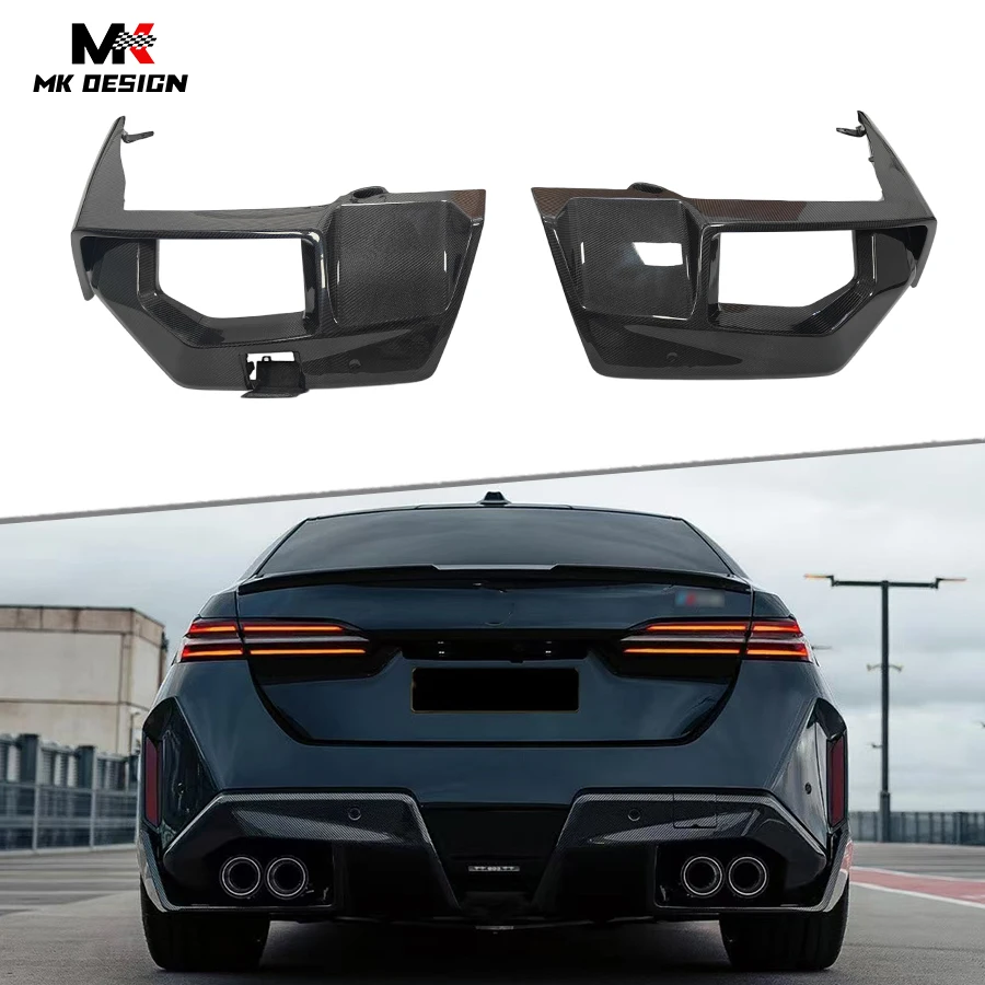 

Dry Carbon Fiber MP Style Rear Diffuser for BMW 5 Series G90 G99 M5 Sedan 2024+ Rear Bumper Lip Diffuser Car Accessories
