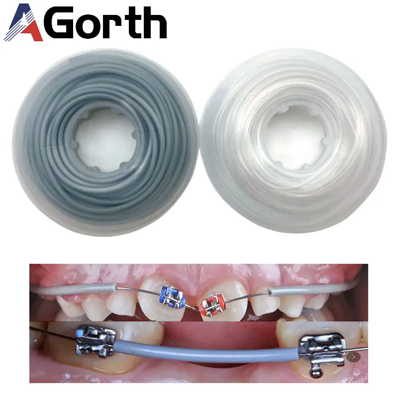 Drdent 1 Roll Dental Wire Protect Orthodontic Elastic Archwire Sleeve Tubing Ortodoncia SleeveTubing Rotary Torsion Pad Orthodon